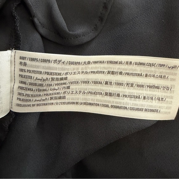 Abercrombie and Fitch Black Floral Slip Midi Dress Size XS 23646 - Picture 11 of 13